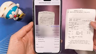 AI Receipt Scanner in Expense Tracker App Demo  GPT4o Vision  SPM Lib [upl. by Janka]