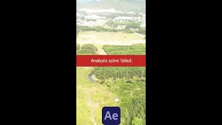 Sửa lỗi Analysis Solve Failed khi sử dụng 3D Camera Tracker  Adobe After Effects [upl. by Inhoj661]