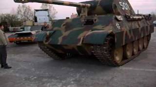 Petr Warry Fan Club Hungary presents Panther Replica moving [upl. by Yecrad]