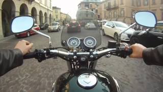 Kawasaki W800 speed test GoPro [upl. by Ck]