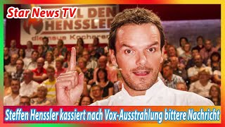 Steffen Henssler kassiert nach Vox Ausstrahlung bittere Nachricht [upl. by Elledoj120]