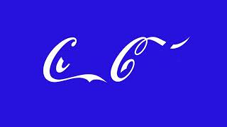 Coca Cola Logo Animation in RGB BGR Reverser [upl. by Maddy]