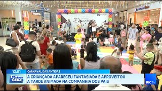 Tem Criança no Samba no Balanço Geral Londrina RIC TV [upl. by Nosak969]