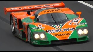 【音量注意】ルマン優勝55号車 マツダ787Bロータリーエンジンサウンド [upl. by Ruscio276]