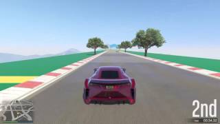 GTA 5 Top Speed Drag Race Truffade Nero Custom vs ETR1 [upl. by Atsirak220]