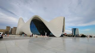 Heydar Aliyev Cultural Centre Baku Azerbaijan [upl. by Annia491]