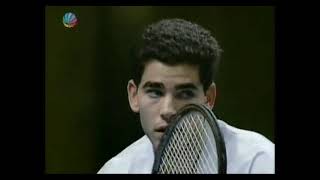 Masters 1993 RR Sampras vs Edberg [upl. by Ennovi]