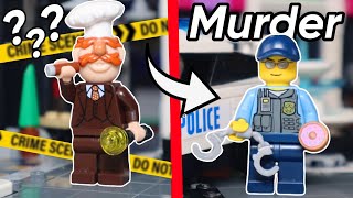 I built A Murder MYSTERY in LEGO City [upl. by Tengler]