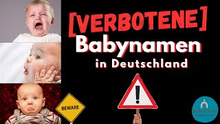 Verbotene Babynamen in Deutschland Diese Namen sind verboten [upl. by Rodnas]