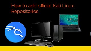 How to add official Kali Linux Repositories [upl. by Wolsky]