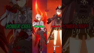 Genshin Impact Power Creeper vs Power Crept Characters genshinimpact genshin 原神 hoyoverse [upl. by Iaverne]