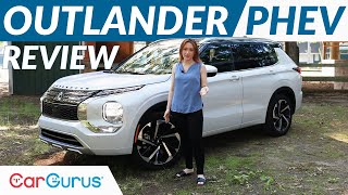 2023 Mitsubishi Outlander PHEV Review A ThreeRow PlugIn for 40000 [upl. by Eiruam]