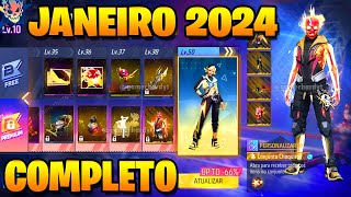 PASSE DE JANEIRO 2024 FREE FIRE [upl. by Baiss530]