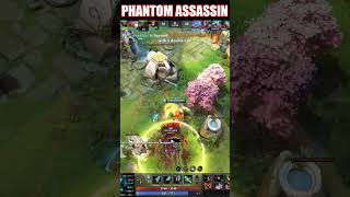 Phantom Assassin is Broken🔥Instant 2500 Golds in 44 Second dota2 shorts Rampage [upl. by Ysac]