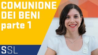 COMUNIONE LEGALE DEI BENI COSA SIGNIFICA PER LA COPPIA  I REGIMI PATRIMONIALI DELLA FAMIGLIA [upl. by Rabelais]