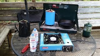 Coleman 1Burner Butane Camp Stove Review [upl. by Jandy]