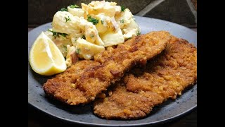 Wiener Schnitzel Recipe  veal recipes  crumbed recipes  Aussie girl can cook [upl. by Annayek341]