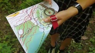 Orienteering Using a Thumb Compass [upl. by Niarfe746]