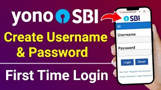 How to create yono sbi username and password  SBI Net Banking online registration [upl. by Rubinstein]