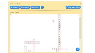 9 Kreuzworträtsel  bei LearningApps  eigene Apps erstellen [upl. by Reeta970]