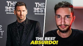 MESSI ELEITO MELHOR DO MUNDO NO THE BEST É UMA VERGONHA [upl. by Alvin]