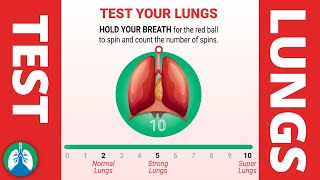 Test Your Lung Capacity  Healthy Lung Test at Home 🫁 [upl. by Annaigroeg840]