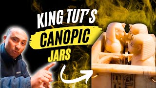 King Tuts Mummified Remains Inside the Sacred Canopic Jars [upl. by Janine]