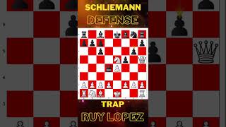 RUY LOPEZ  Schliemann Defense chess games Opening win ruylopez trap chessgame chesscom [upl. by Welch]