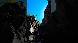 Messed up the 3 😡 døds cliffjumping deathdiving dods mountains cliff sendit gopro [upl. by Coniah]