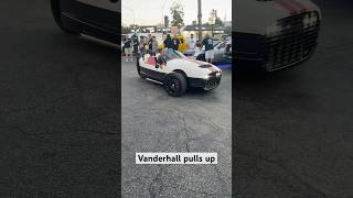 Vanderhall pulls up to carshow 💯 vanderhall automobile carshow [upl. by Sussna]