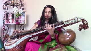 Geetha Bennett SABHAPATHIKKU on the VEENA [upl. by Yllom356]