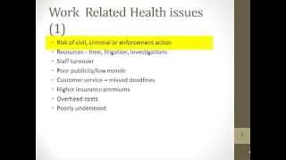 Managers Guide to Occupational Health [upl. by Barthold]