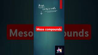 Meso Compounds mesocompounds shorts concept organicchemistry stereochemistry [upl. by Denver]