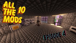 Minecraft ATM10  ALL THE MODS 10  EP 4 Applied Energistics 2 StorageAutocrafting [upl. by Sorce]