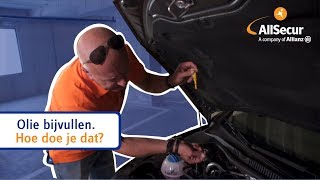 Olie bijvullen Hoe doe je dat  Tim amp Tom helpen je op weg [upl. by Moffit]