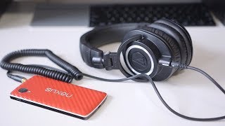 Audio Technica ATHM50X Review [upl. by Nellir]