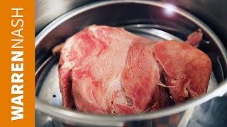 How to cook a ham in a pressure cooker  Cooking tips by Warren Nash [upl. by Durwin40]