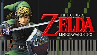 Tal Tal Heights  The Legend of Zelda Links Awakening  Piano Tutorial [upl. by Einnek302]