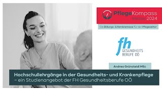 Hochschullehrgang in der Gesundheits und Krankenpflege [upl. by Nilats165]