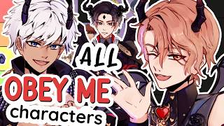 Drawing and Ranking ALL Obey Me Characters [upl. by Leiruh]