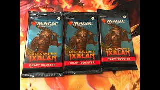 MTG Magic the Gathering The Lost Caverns of Ixalan Booster Pack Opening [upl. by Sitnerp]