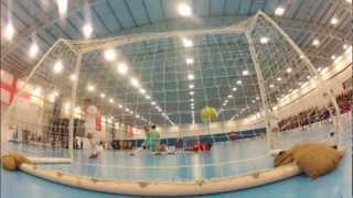 England v Turkey Futsal Internationals February 2013  FATV [upl. by Nodyarb]