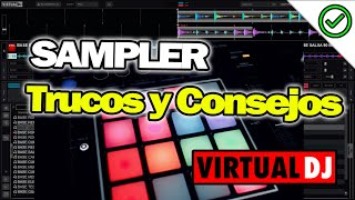 👉 Sampler para DJ  Virtual DJ Trucos y Consejos 🎧🔥 [upl. by Bullard]