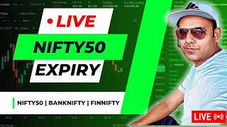 🔴 Nifty live trading  nifty expiry day strategy 22 Feb  tradinghqs [upl. by Cayser774]