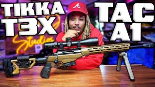 Making Shots Like a PRO with the Tikka T3x TAC A1  Initial Review [upl. by Herculie843]