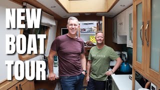 The Future of Living Electric Narrowboat Home Tour [upl. by Compton]