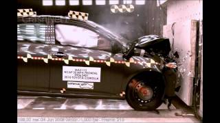 2010 Toyota Corolla  Frontal Crash Test  CrashNet1 [upl. by Wilfred889]