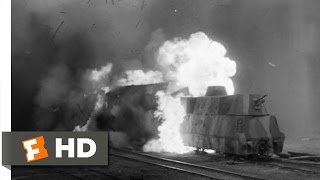 The Train 210 Movie CLIP  Allied Bombing Raid 1964 HD [upl. by White295]