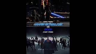 Anakin Skywalker WBW vs DCEU  Shorts StarWars DCEU [upl. by Viradis]