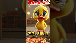 Bebek Lucu Gagal Bawa Pizza 😢🍕 Pizza Jatuh di Jalan bebek bebeksedih bebeklucu ai [upl. by Jenine]